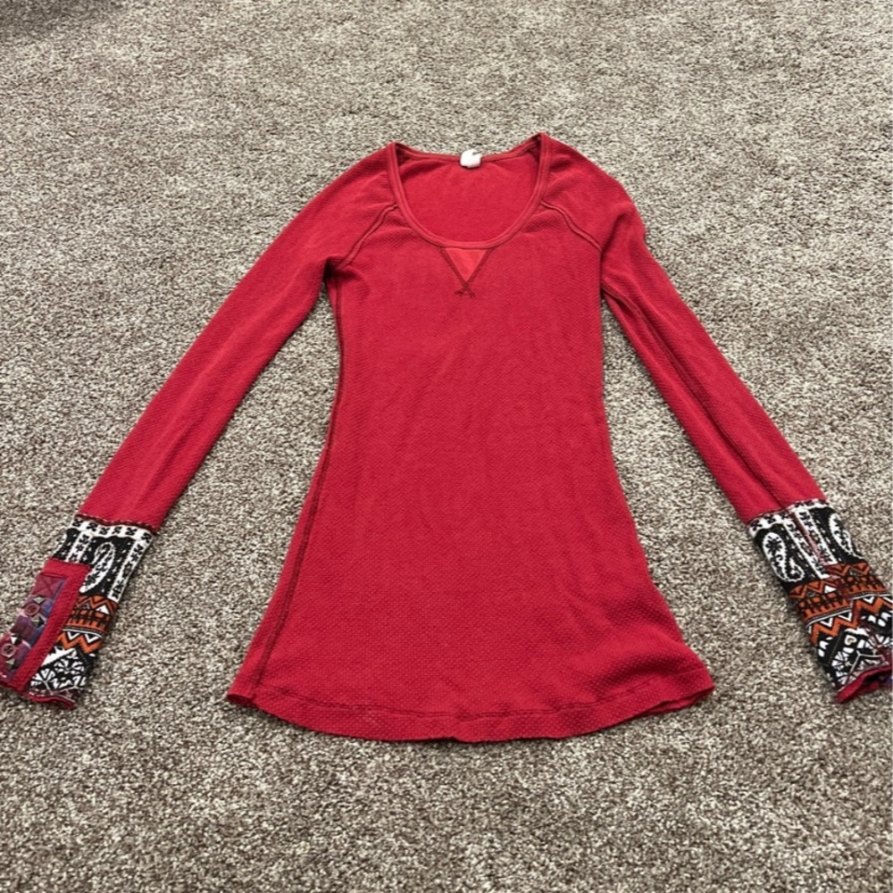 Free People Art School cuff thermal